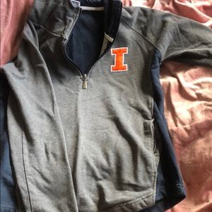 Illini quarter zip